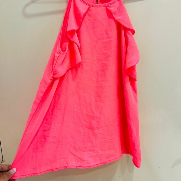 Neon pink halter neck top - Picture 14 of 15